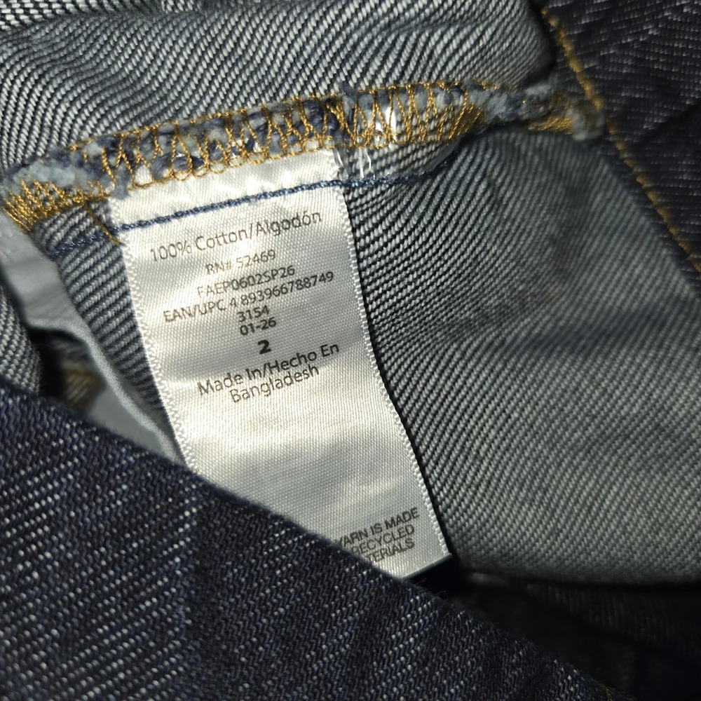 Free Assembly NEW Denim Mini Dress Gold Buttons 100% Cotton Dark Indigo - Picture 8 of 10